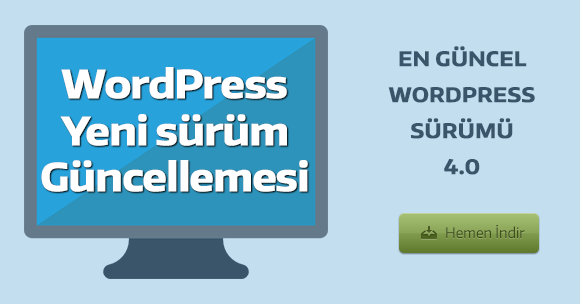 WordPress 4.0 yayımlandı indir!